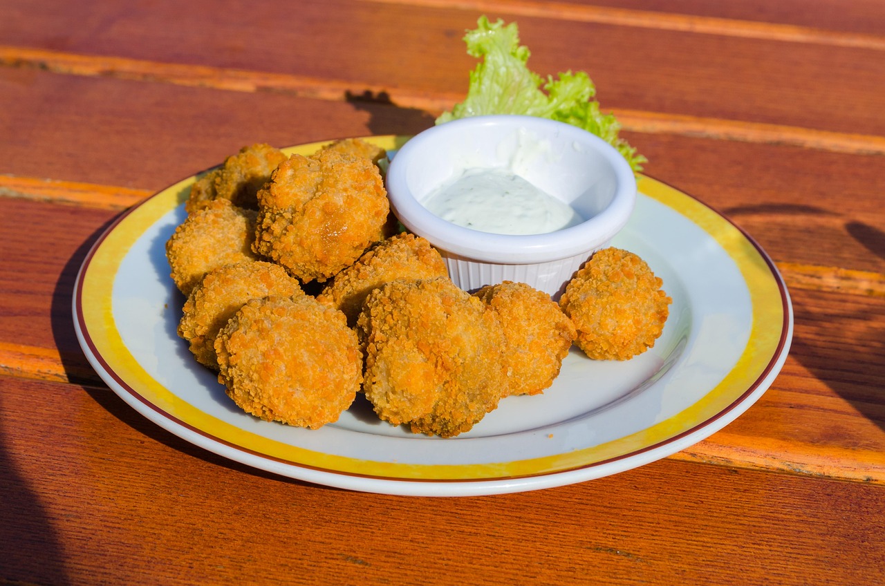 Deep Fried Mushrooms