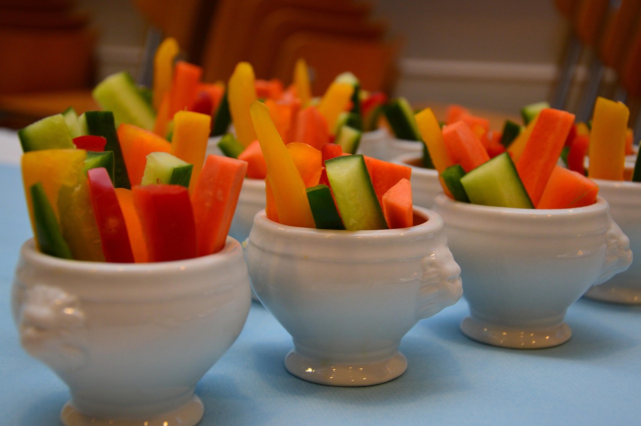 Veggies in a cup